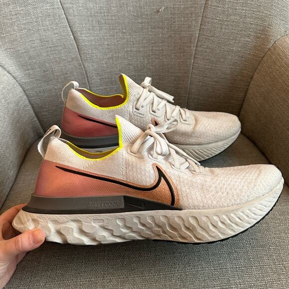 Nike React Infinity Run Flyknit Sneakers - Picture 1 of 10